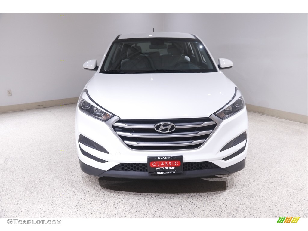 2018 Tucson SE - Dazzling White / Gray photo #2