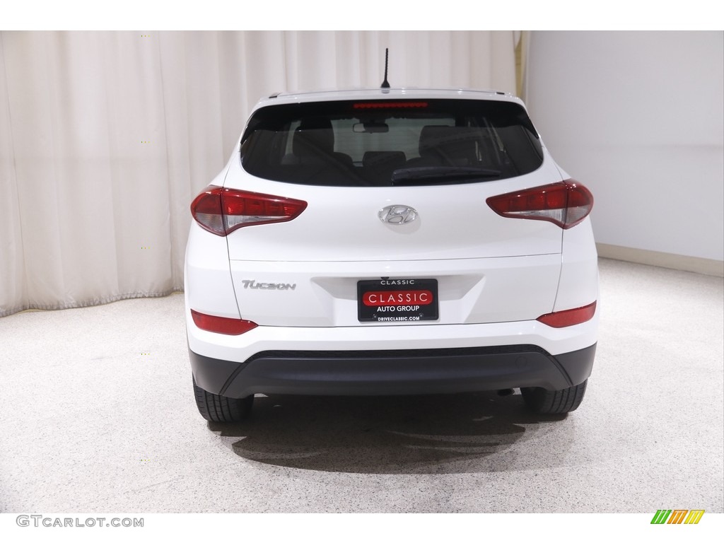 2018 Tucson SE - Dazzling White / Gray photo #18