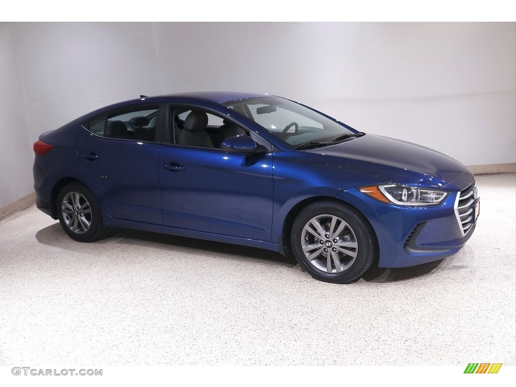 2017 Elantra SE - Lakeside Blue / Gray photo #1