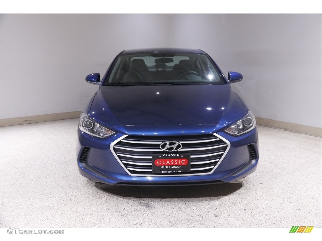 2017 Elantra SE - Lakeside Blue / Gray photo #2