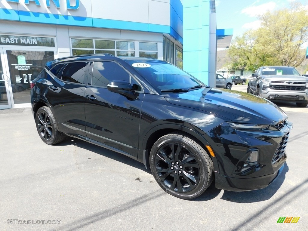 2021 Blazer RS AWD - Black / Jet Black photo #5