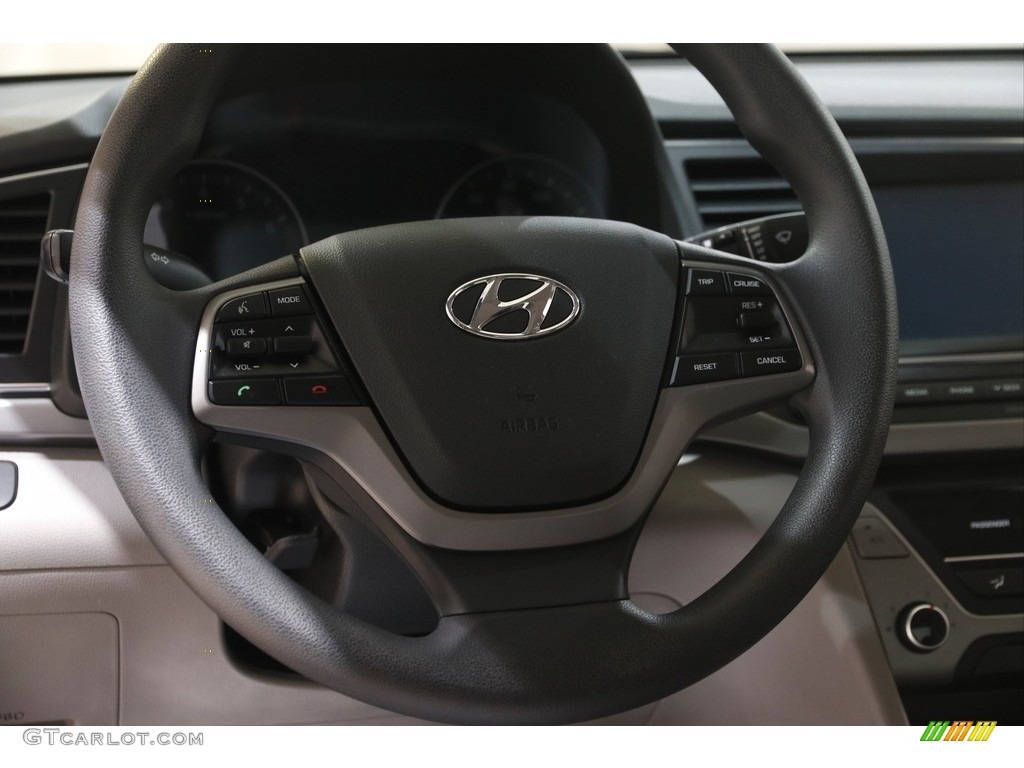 2017 Elantra SE - Lakeside Blue / Gray photo #7