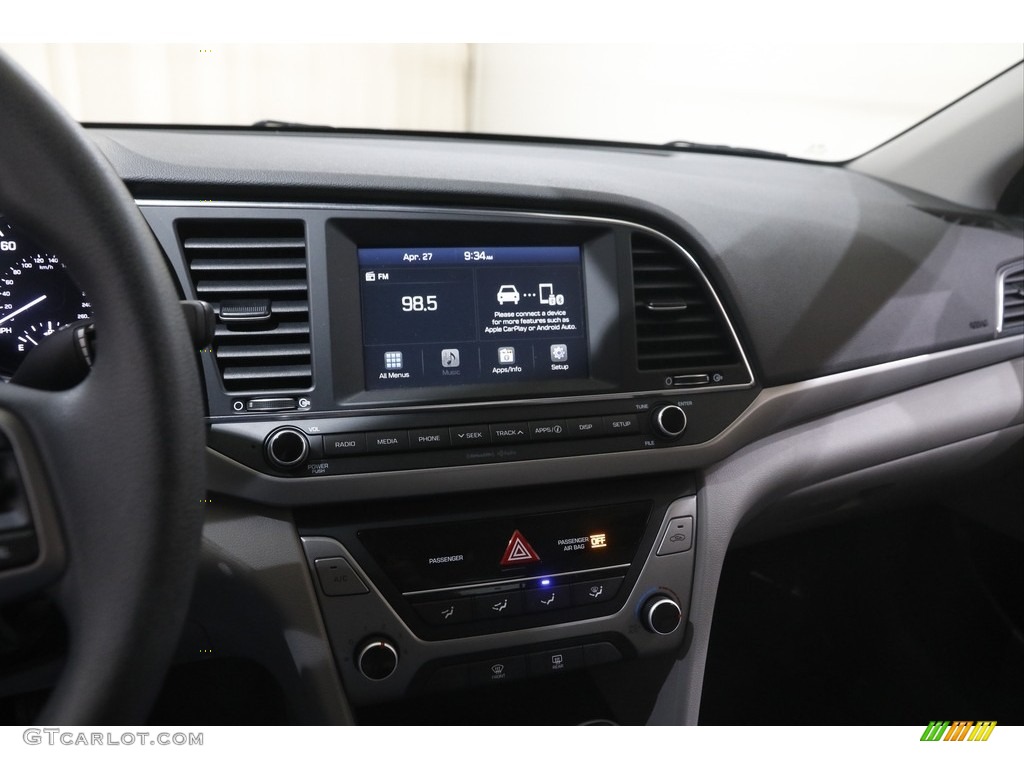 2017 Elantra SE - Lakeside Blue / Gray photo #9
