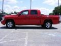 2008 Flame Red Dodge Dakota SLT Crew Cab  photo #5