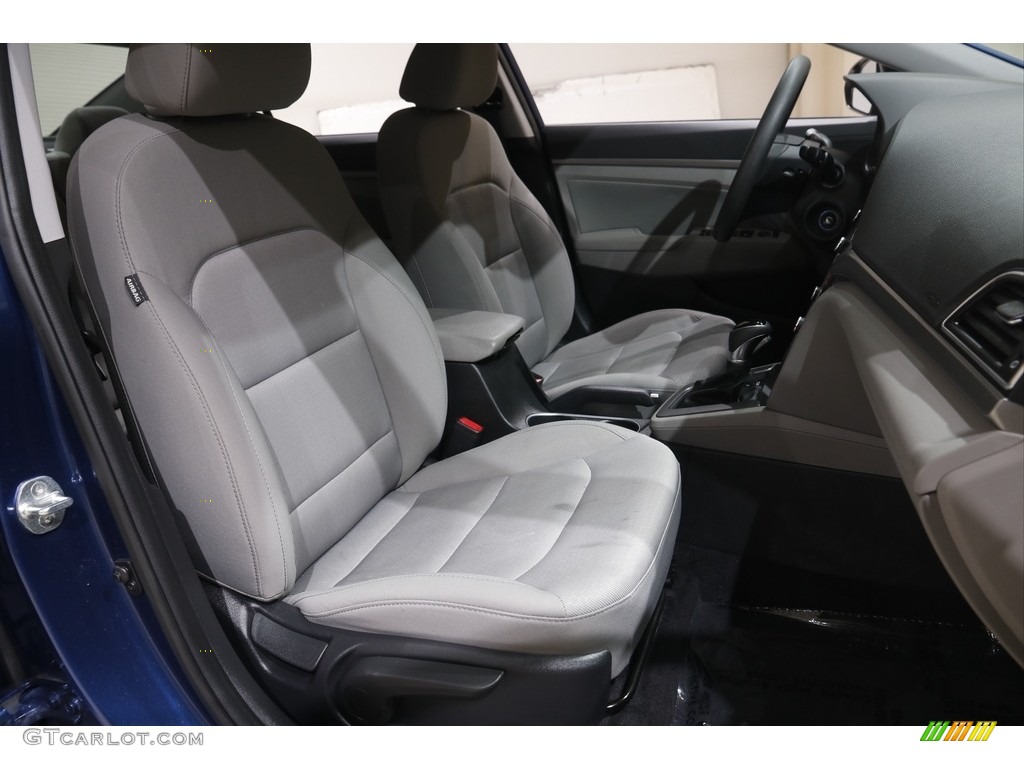 2017 Elantra SE - Lakeside Blue / Gray photo #14