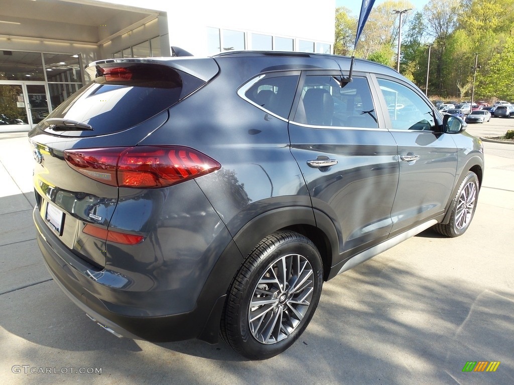 2020 Tucson Ultimate AWD - Aqua Blue / Black photo #2