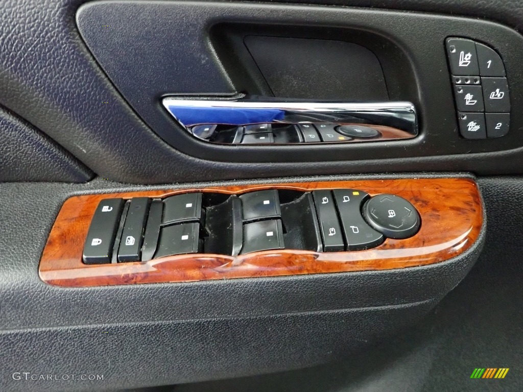 2014 Suburban LTZ 4x4 - Black / Ebony photo #15