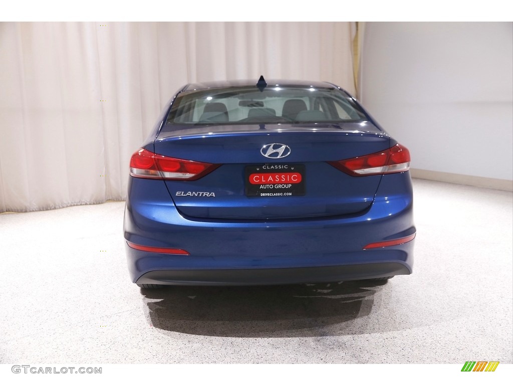 2017 Elantra SE - Lakeside Blue / Gray photo #17