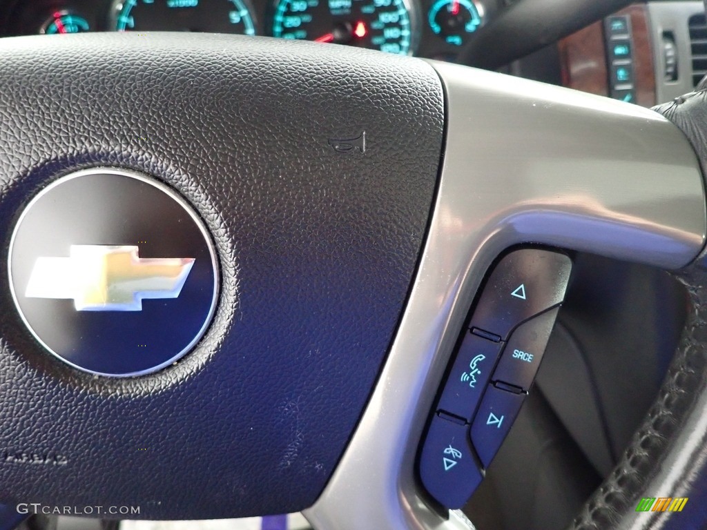 2014 Suburban LTZ 4x4 - Black / Ebony photo #20