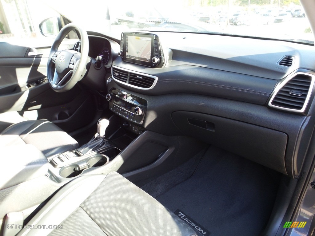 2020 Tucson Ultimate AWD - Aqua Blue / Black photo #12
