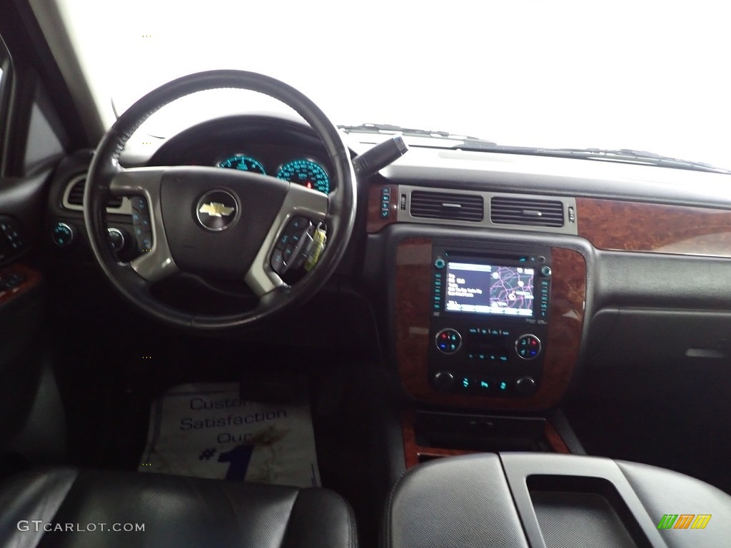 2014 Suburban LTZ 4x4 - Black / Ebony photo #29