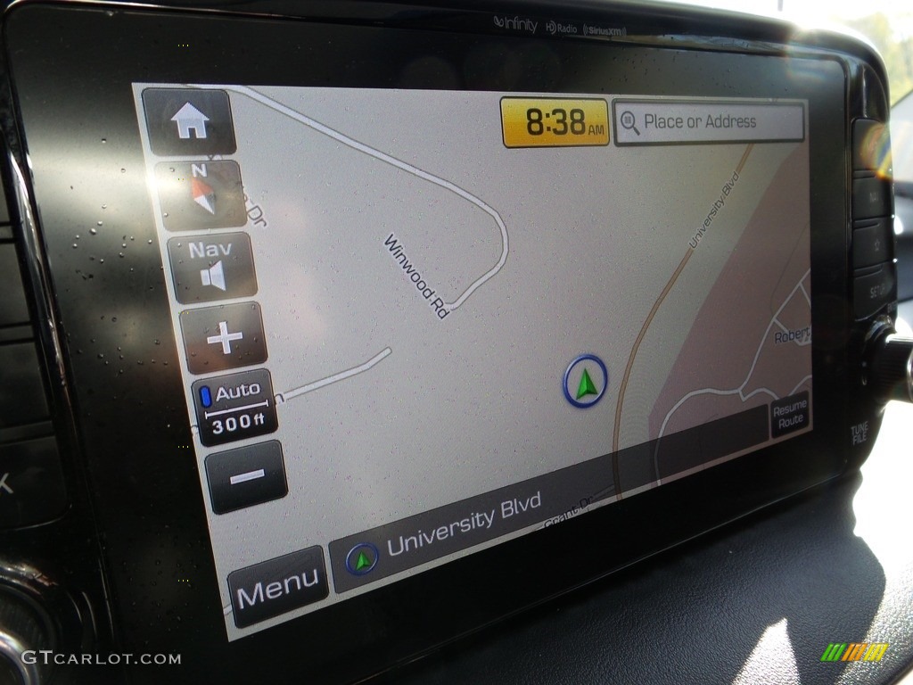 2020 Tucson Ultimate AWD - Aqua Blue / Black photo #25