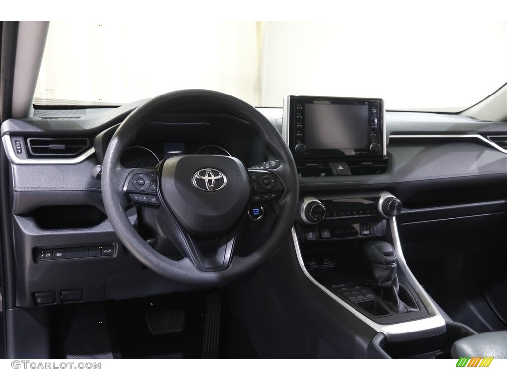2019 RAV4 XLE AWD - Blueprint / Black photo #6