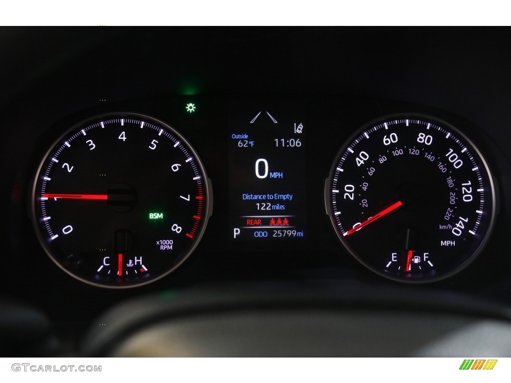 2019 RAV4 XLE AWD - Blueprint / Black photo #8