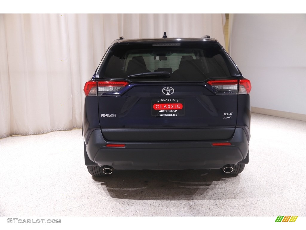 2019 RAV4 XLE AWD - Blueprint / Black photo #17