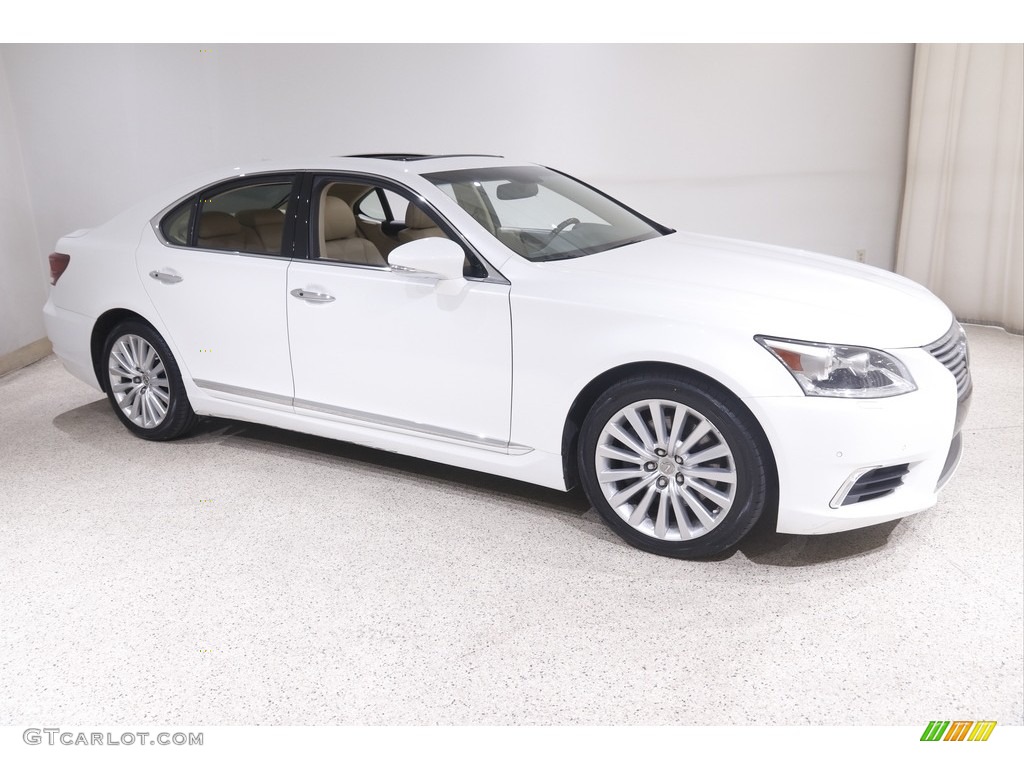 Starfire Pearl 2015 Lexus LS 460 AWD Exterior Photo #146021030