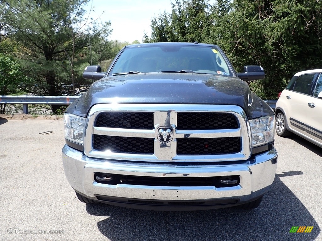 2018 3500 Tradesman Crew Cab 4x4 - Maximum Steel Metallic / Black/Diesel Gray photo #2