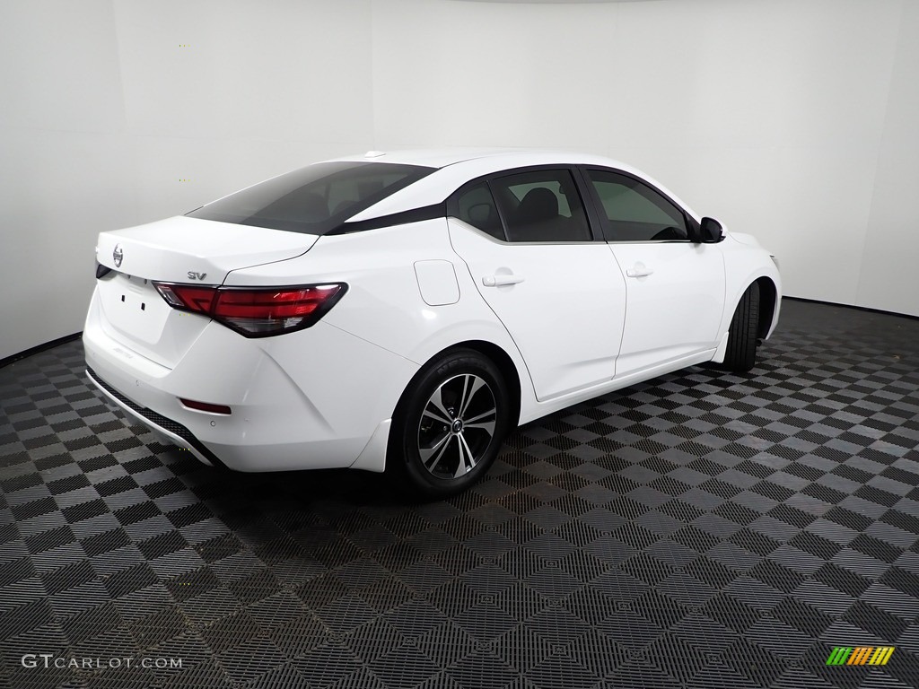 2020 Sentra SV - Fresh Powder / Charcoal photo #10