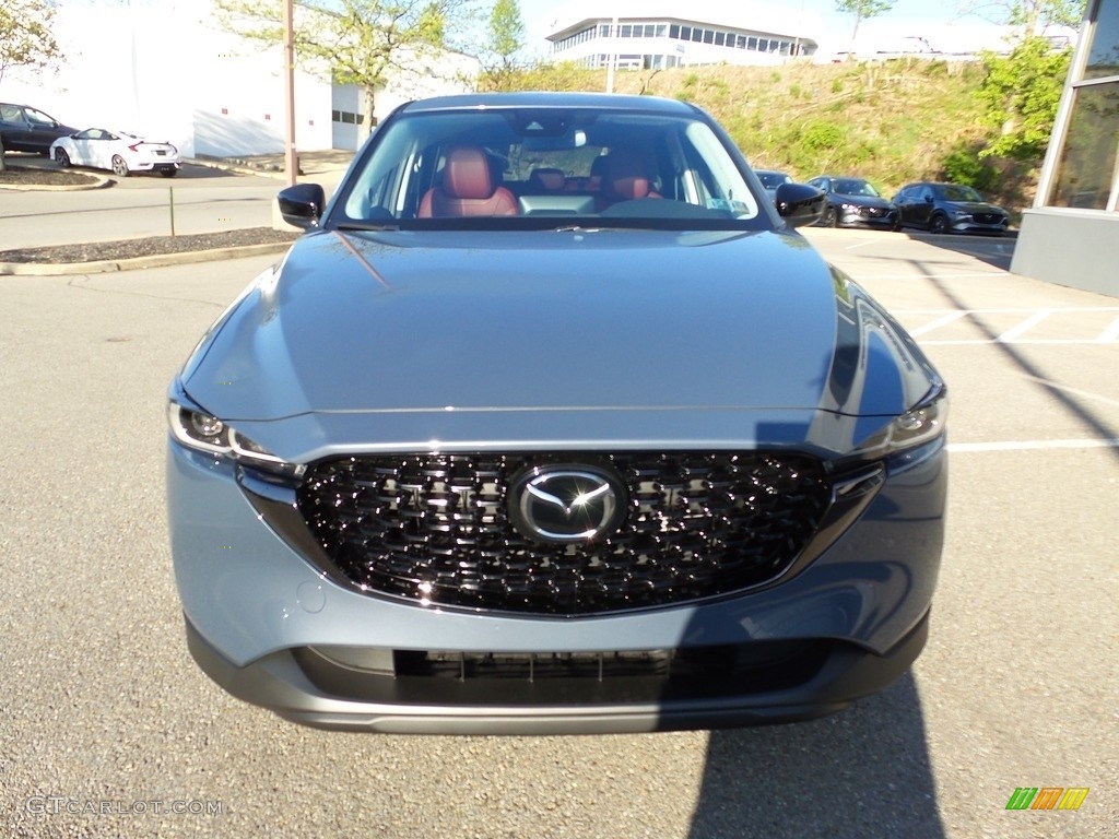 2023 CX-5 S Carbon Edition AWD - Polymetal Gray / Red photo #8