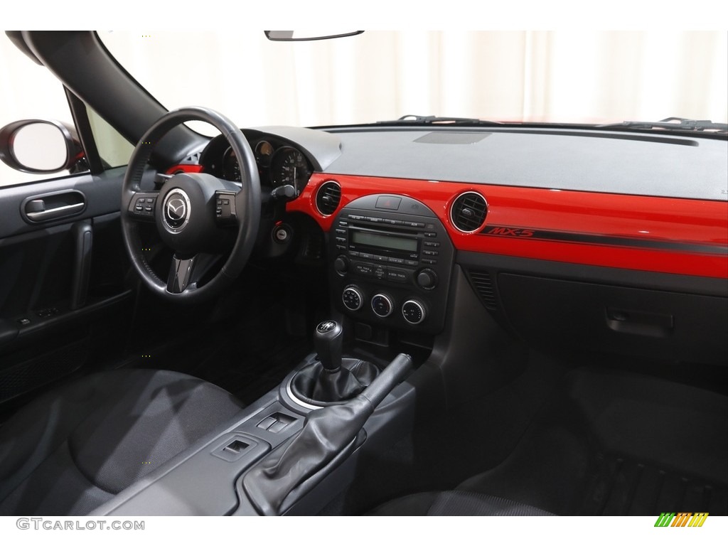 2013 MX-5 Miata Club Roadster - True Red / Club Black/Red Stitching photo #14