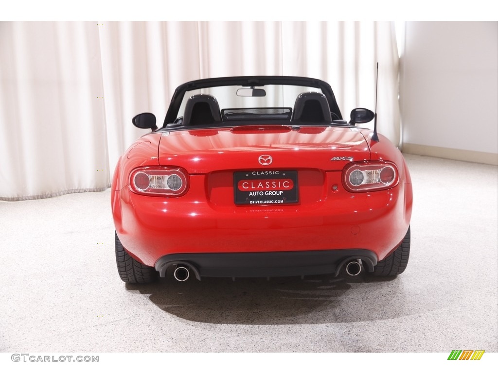 2013 MX-5 Miata Club Roadster - True Red / Club Black/Red Stitching photo #16