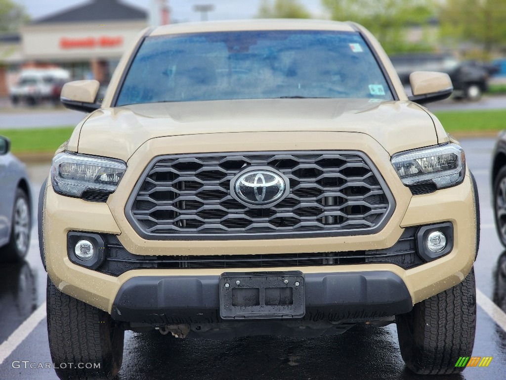 2020 Tacoma TRD Off Road Double Cab 4x4 - Quicksand / TRD Cement/Black photo #2
