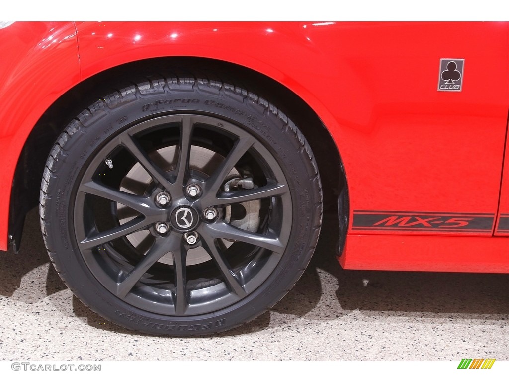 2013 MX-5 Miata Club Roadster - True Red / Club Black/Red Stitching photo #18