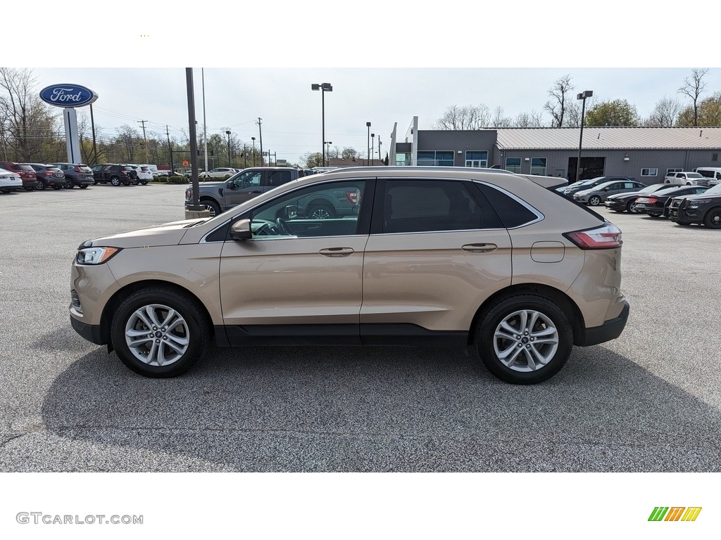 2020 Edge SEL AWD - Desert Gold Metallic / Ebony photo #2