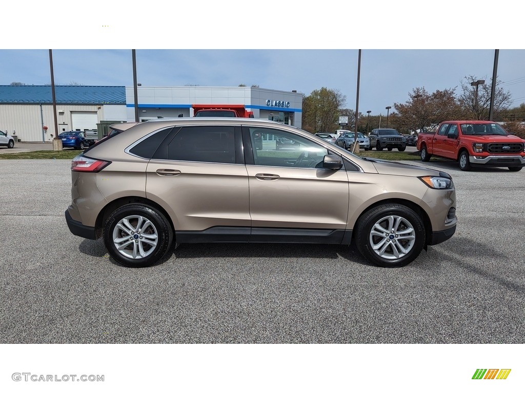 2020 Edge SEL AWD - Desert Gold Metallic / Ebony photo #6