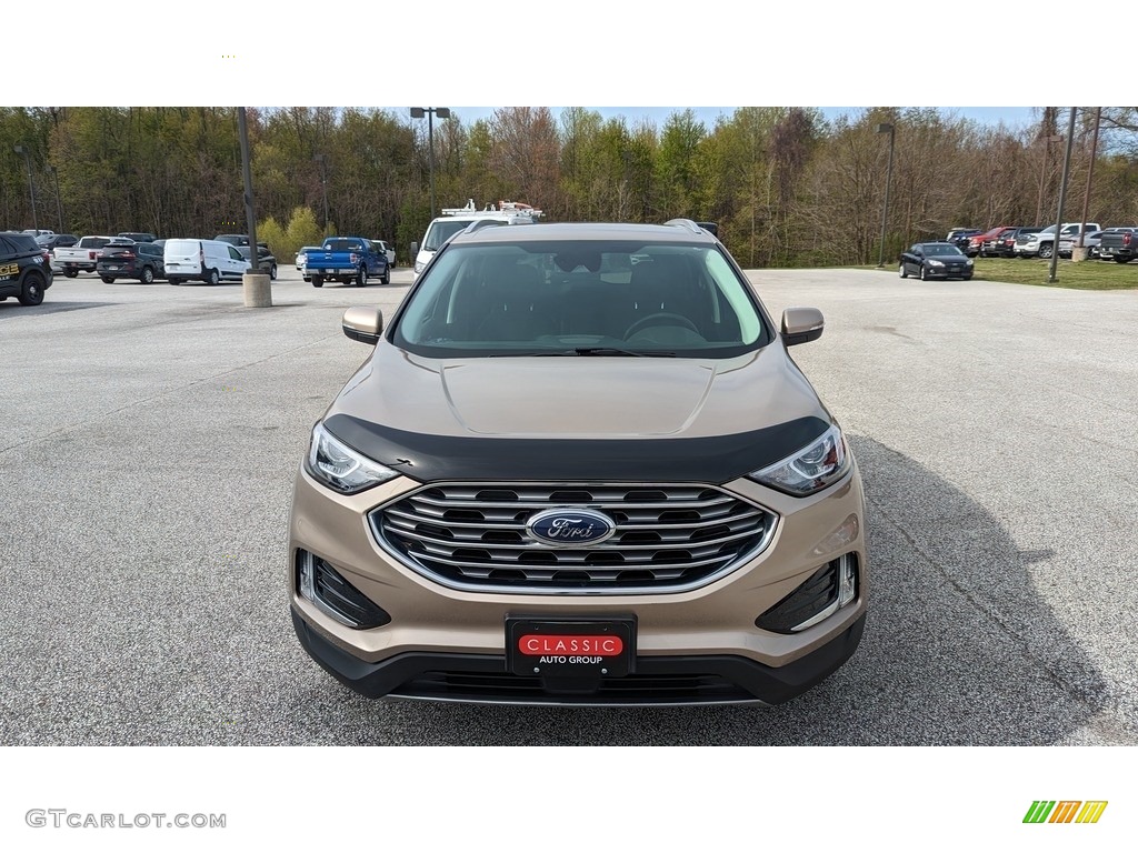 2020 Edge SEL AWD - Desert Gold Metallic / Ebony photo #8