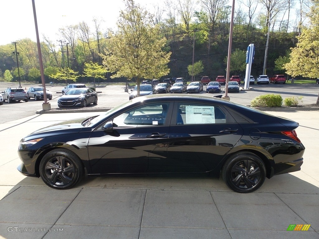 2023 Elantra SEL - Onyx Black / Black photo #6