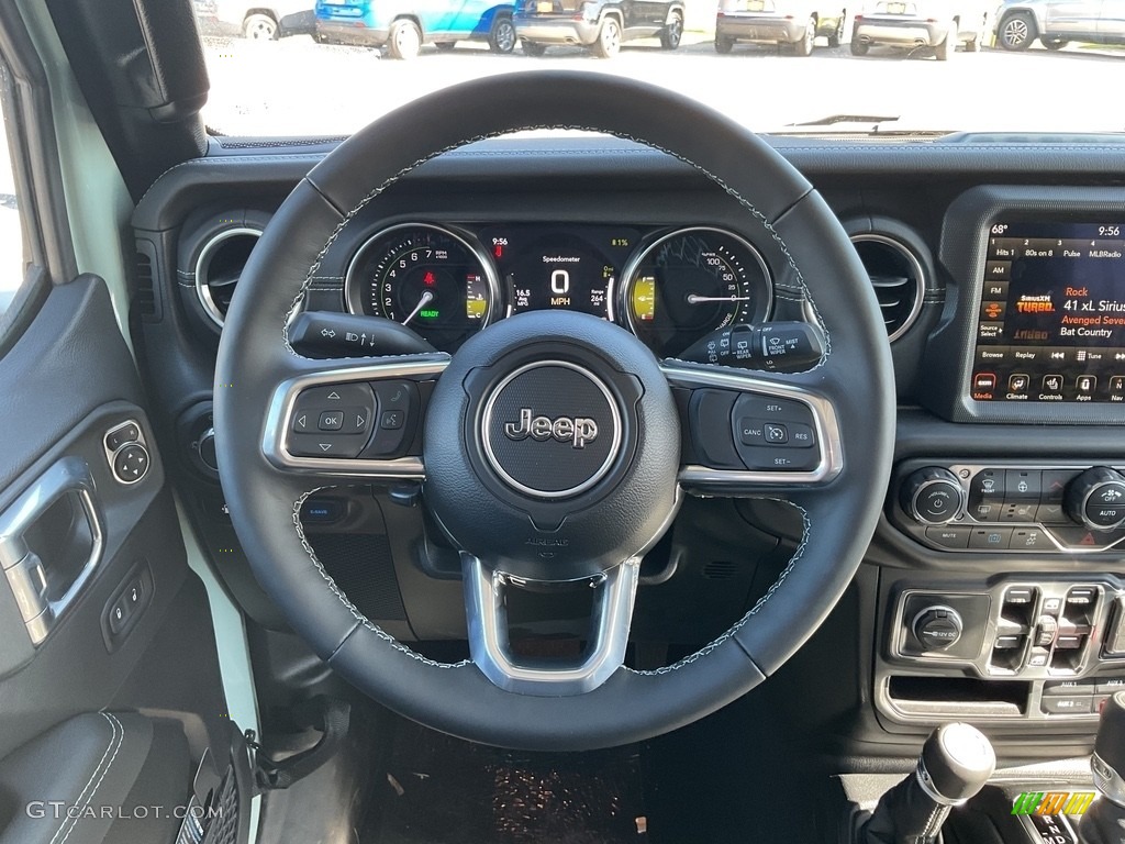 2023 Wrangler Unlimited Sahara 4XE Hybrid - Earl / Black photo #5