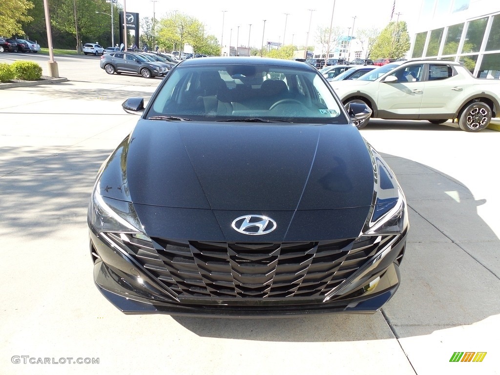 2023 Elantra SEL - Onyx Black / Black photo #8