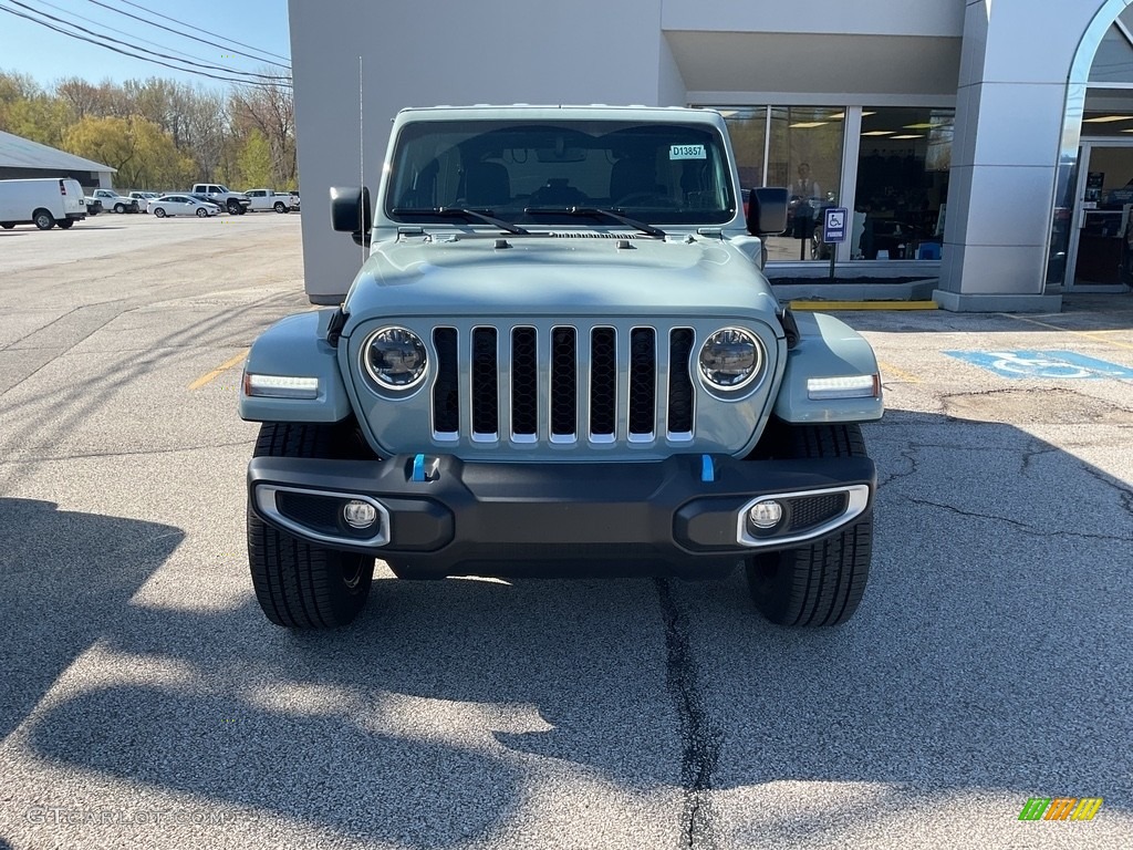 2023 Wrangler Unlimited Sahara 4XE Hybrid - Earl / Black photo #10