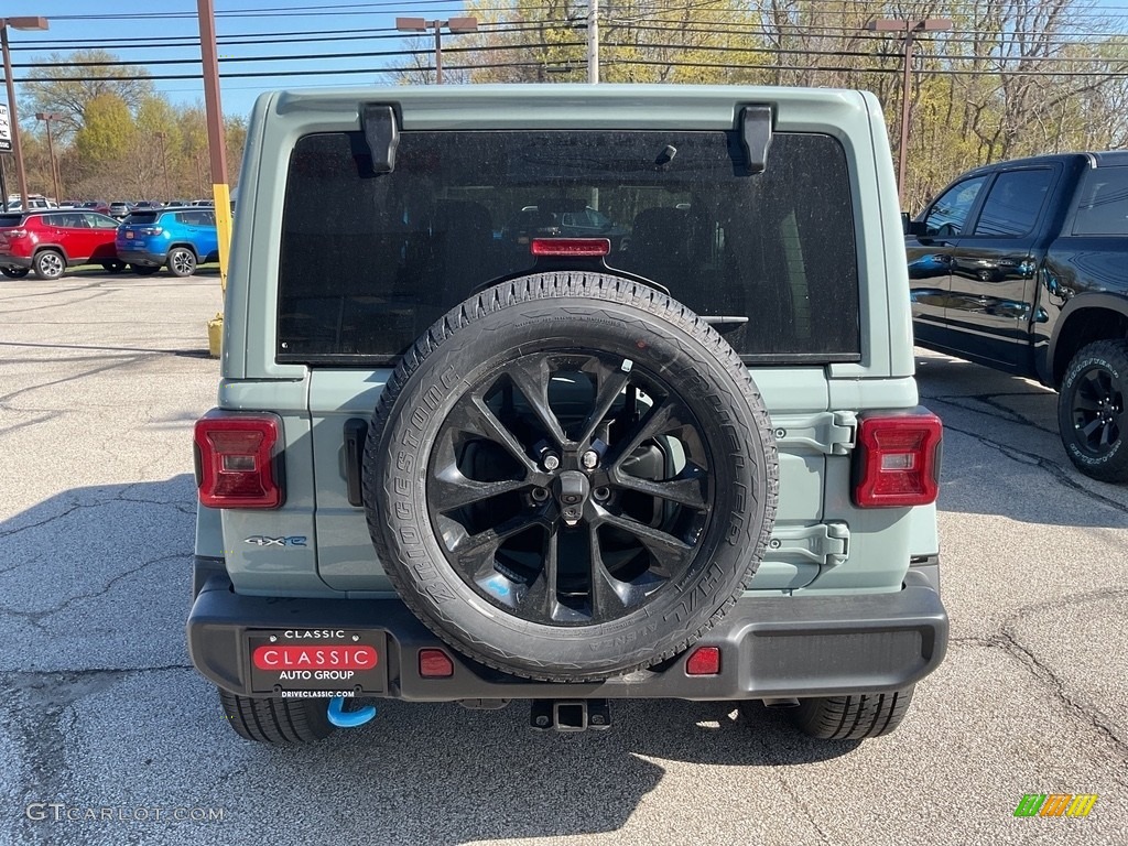 2023 Wrangler Unlimited Sahara 4XE Hybrid - Earl / Black photo #11