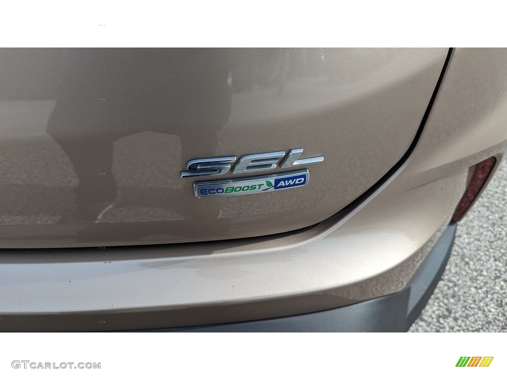 2020 Edge SEL AWD - Desert Gold Metallic / Ebony photo #22