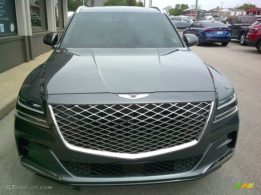 2021 GV80 3.5T Advanced Plus AWD - Himalayan Gray / Beige/Taupe photo #3