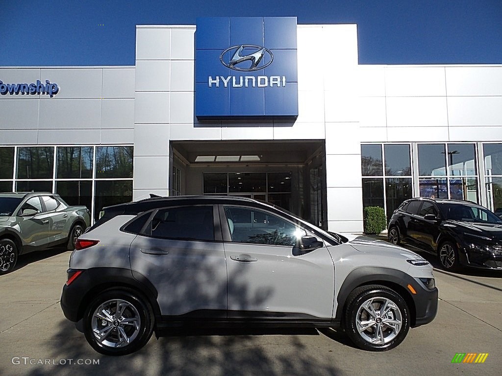 Cyber Silver Hyundai Kona