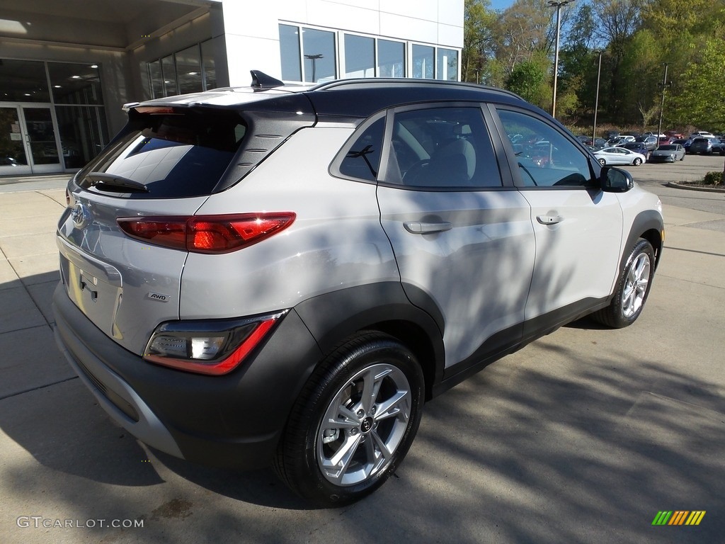 2023 Kona SEL AWD - Cyber Silver / Gray photo #2