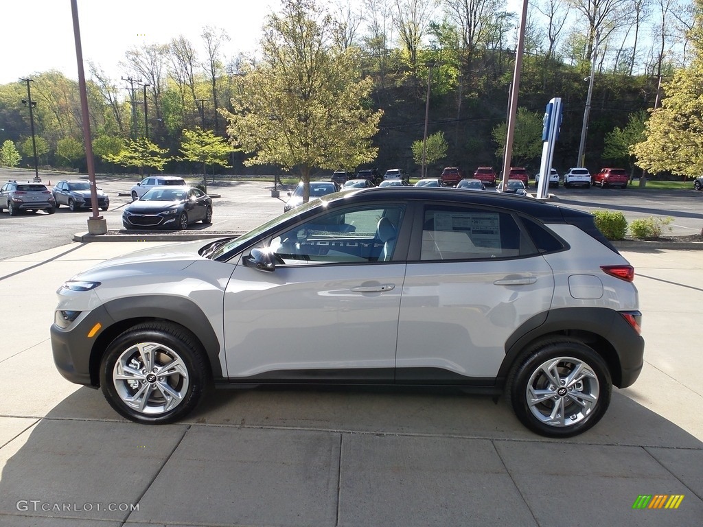 2023 Kona SEL AWD - Cyber Silver / Gray photo #6