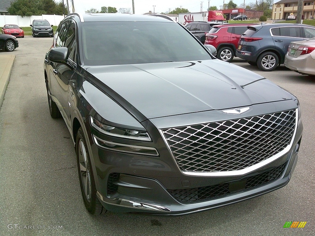 2021 GV80 3.5T Advanced Plus AWD - Himalayan Gray / Beige/Taupe photo #38