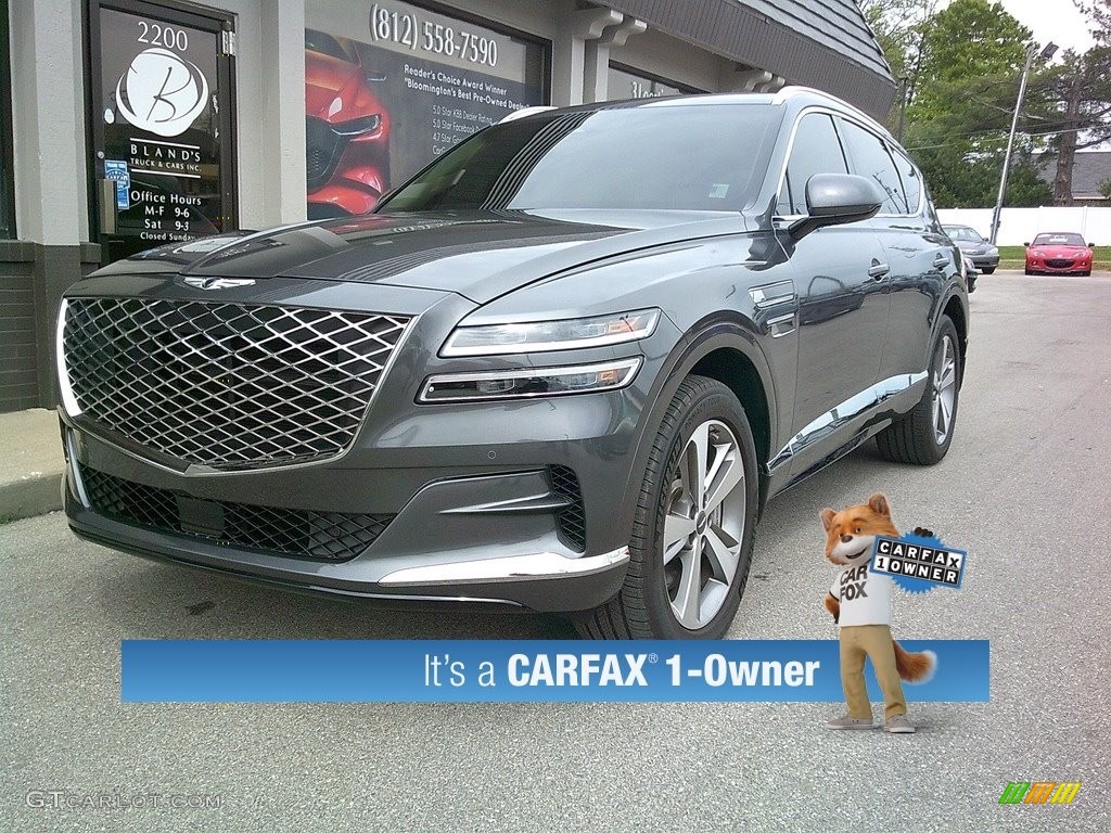 2021 GV80 3.5T Advanced Plus AWD - Himalayan Gray / Beige/Taupe photo #39