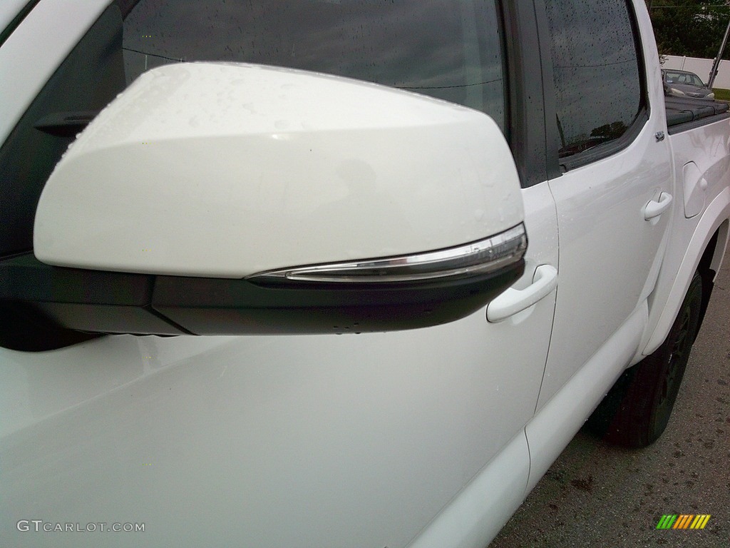 2020 Tacoma SR5 Double Cab 4x4 - Super White / Cement photo #6