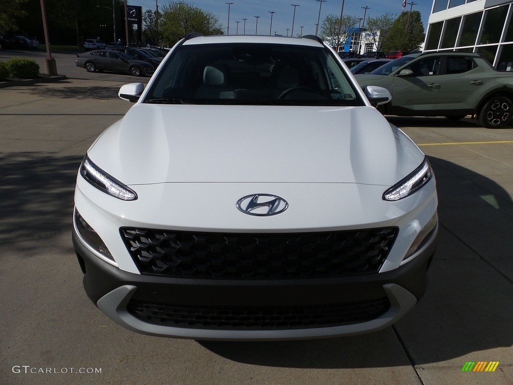 2023 Kona SEL AWD - Lunar White / Gray photo #8