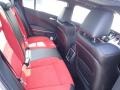 Ruby Red/Black Rear Seat Photo for 2023 Dodge Charger #146024261