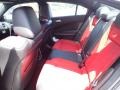 Ruby Red/Black Rear Seat Photo for 2023 Dodge Charger #146024285