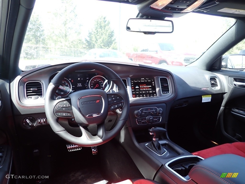 2023 Dodge Charger Scat Pack Plus Ruby Red/Black Dashboard Photo #146024303