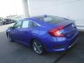 2020 Aegean Blue Metallic Honda Civic EX Sedan  photo #9