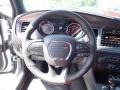 Ruby Red/Black 2023 Dodge Charger Scat Pack Plus Steering Wheel