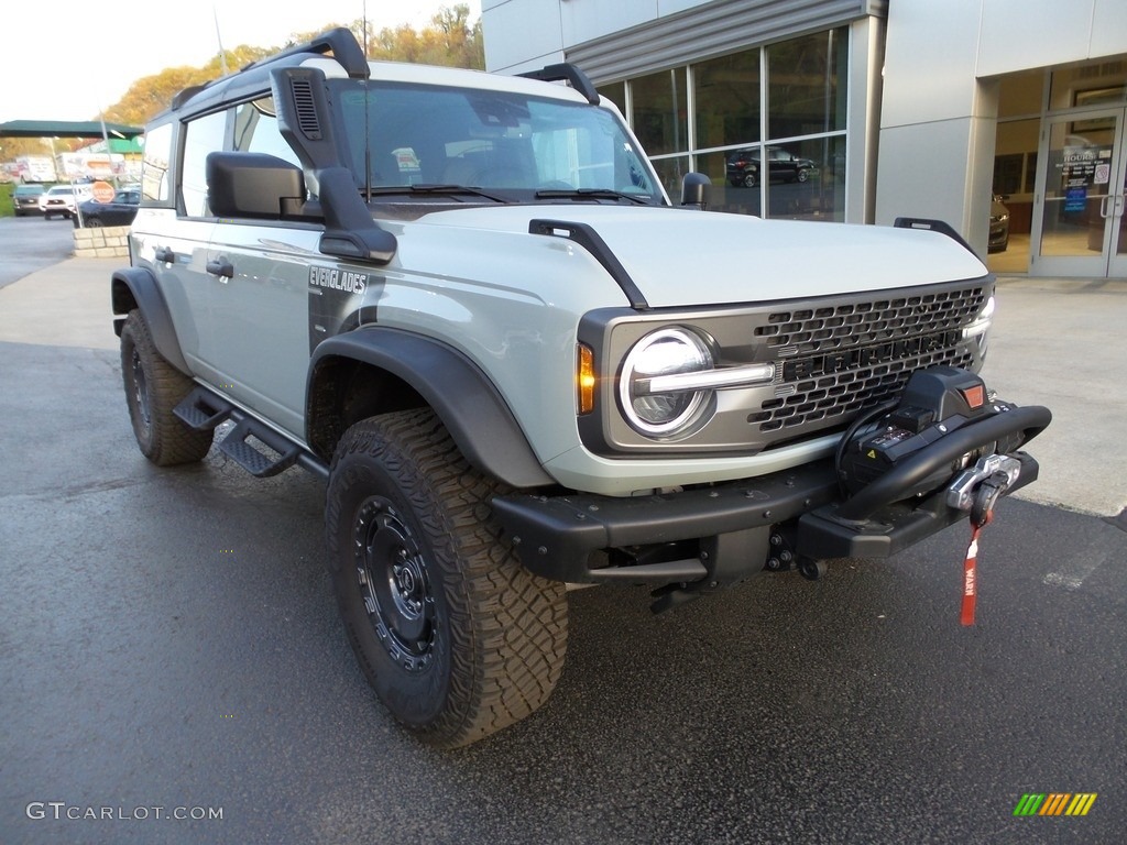 Cactus Gray 2022 Ford Bronco Everglades 4x4 4-Door Exterior Photo #146024519